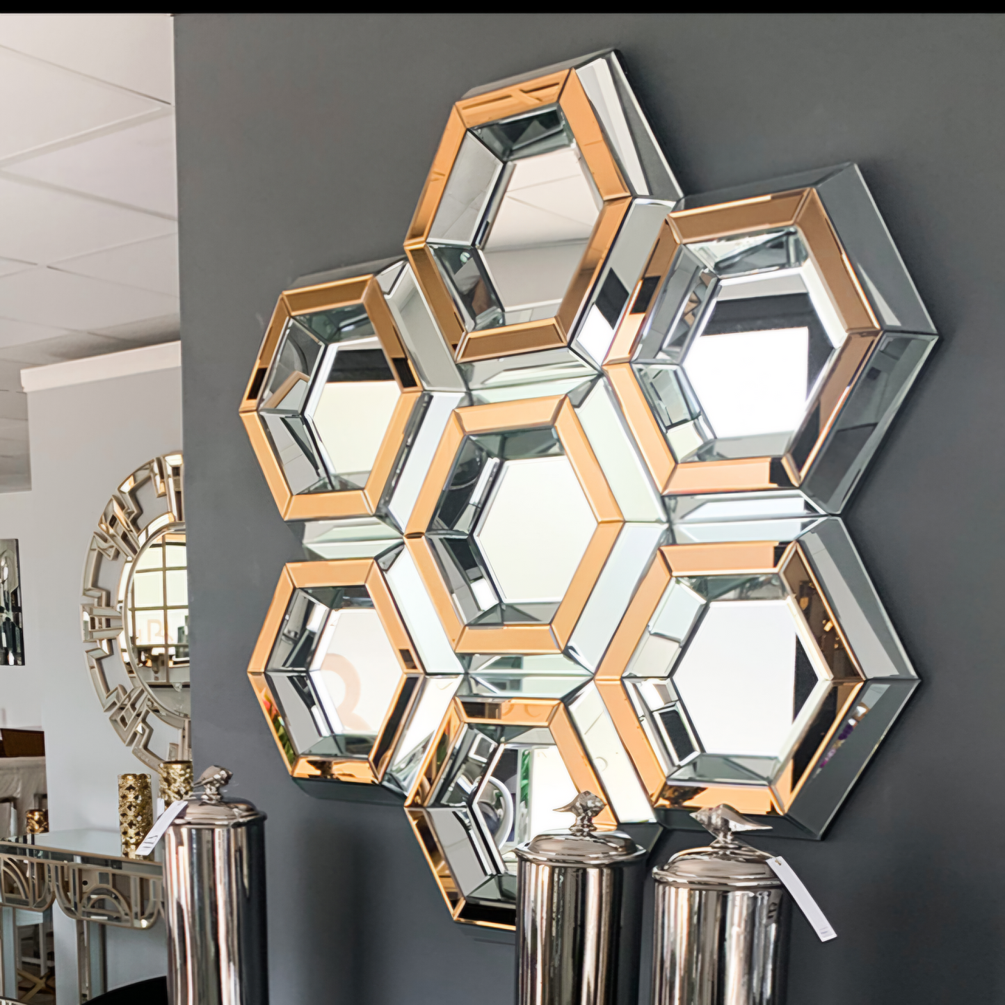 Decorative 3D mirror