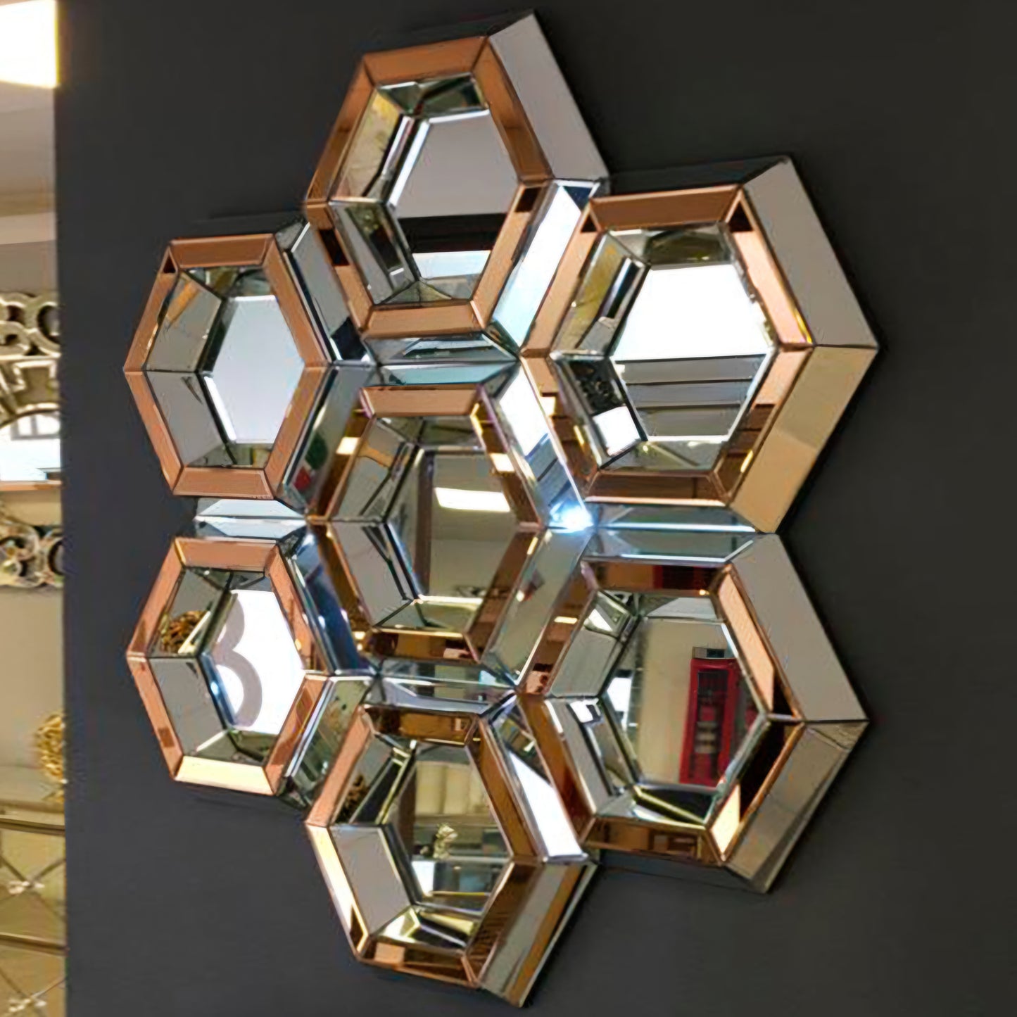 Decorative 3D mirror