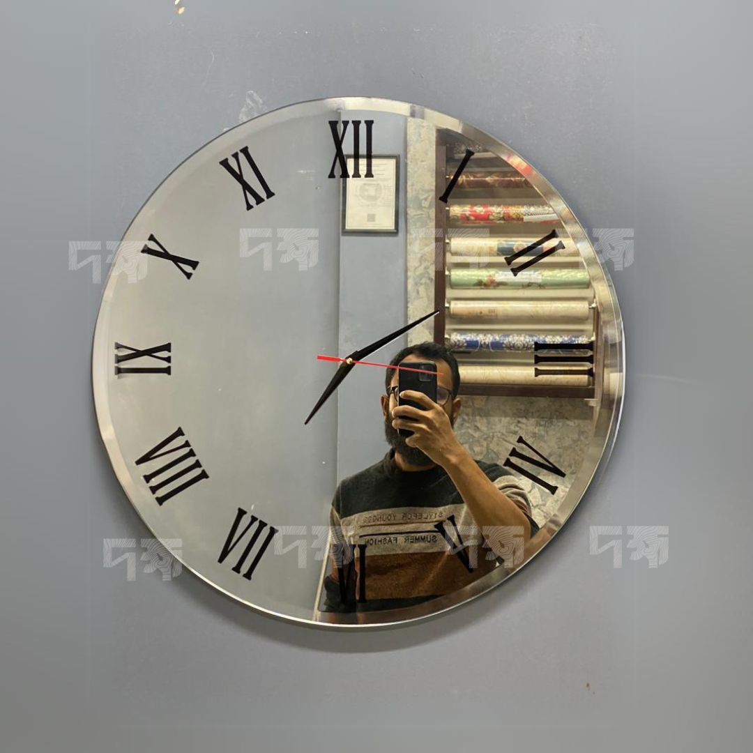 Mirror WALL Clock