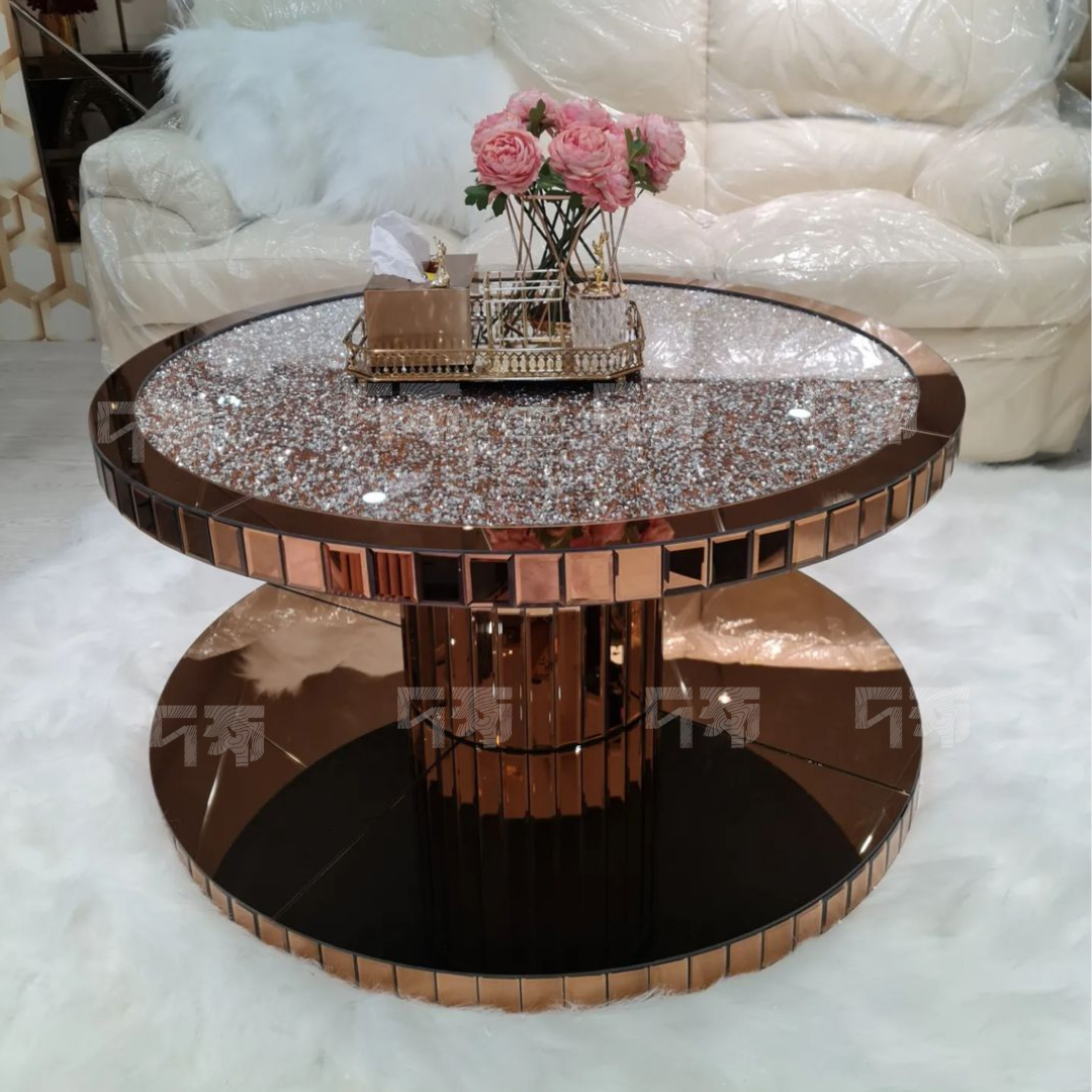 Mirror Center Table