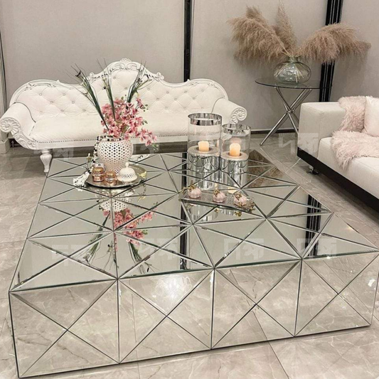 Mirror Center Table