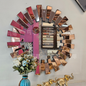 Decorative 3D Round Mirror