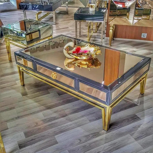 Mirror Center Table