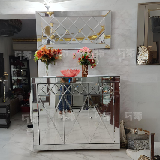 Mirrored Sideboard