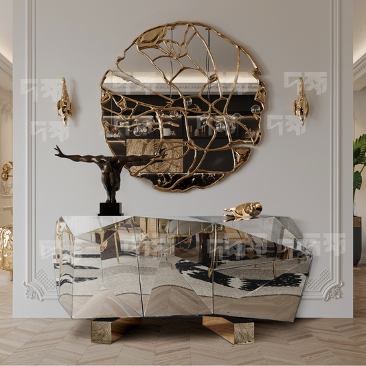 Mirrored Sideboard